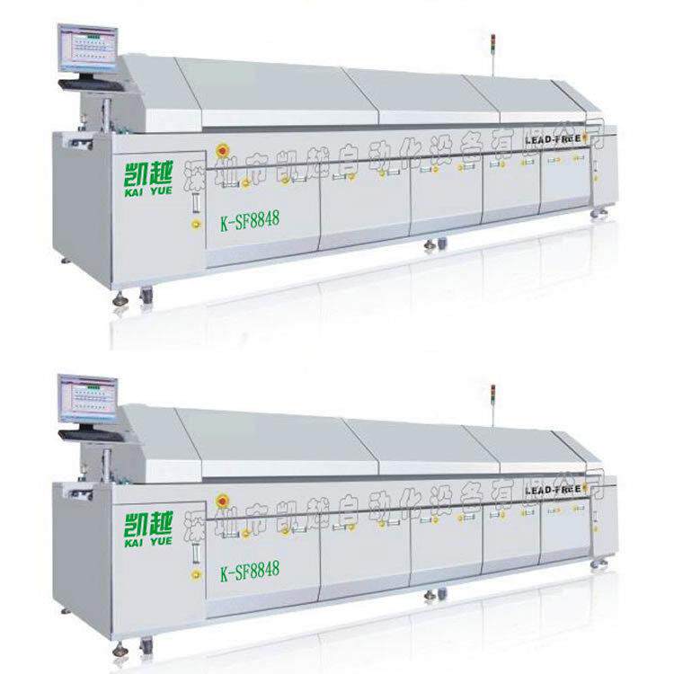 高质无铅回流焊广东深圳回流焊无铅回流焊机节能热风电脑