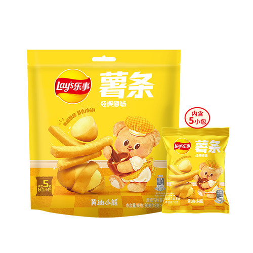 乐事薯条经典原味90g休闲零食
