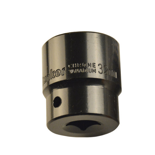 邦克（Bunker）1/2“（12.5mm）公制六角气动短套筒
