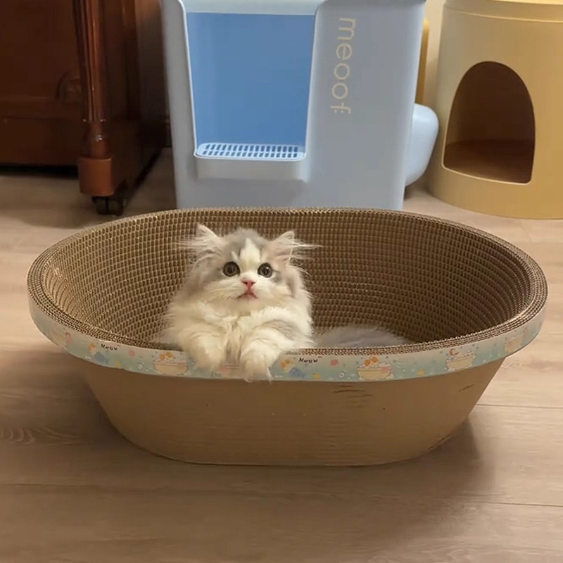 猫抓板特大号耐磨不掉屑猫窝猫抓