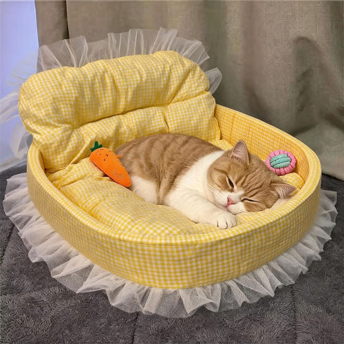 猫狗保暖可拆洗车载宠物窝