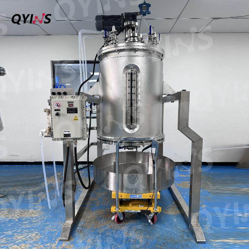 不锈钢反应釜实验室大豆植物油提取精细化学提纯设备磁力密封 不