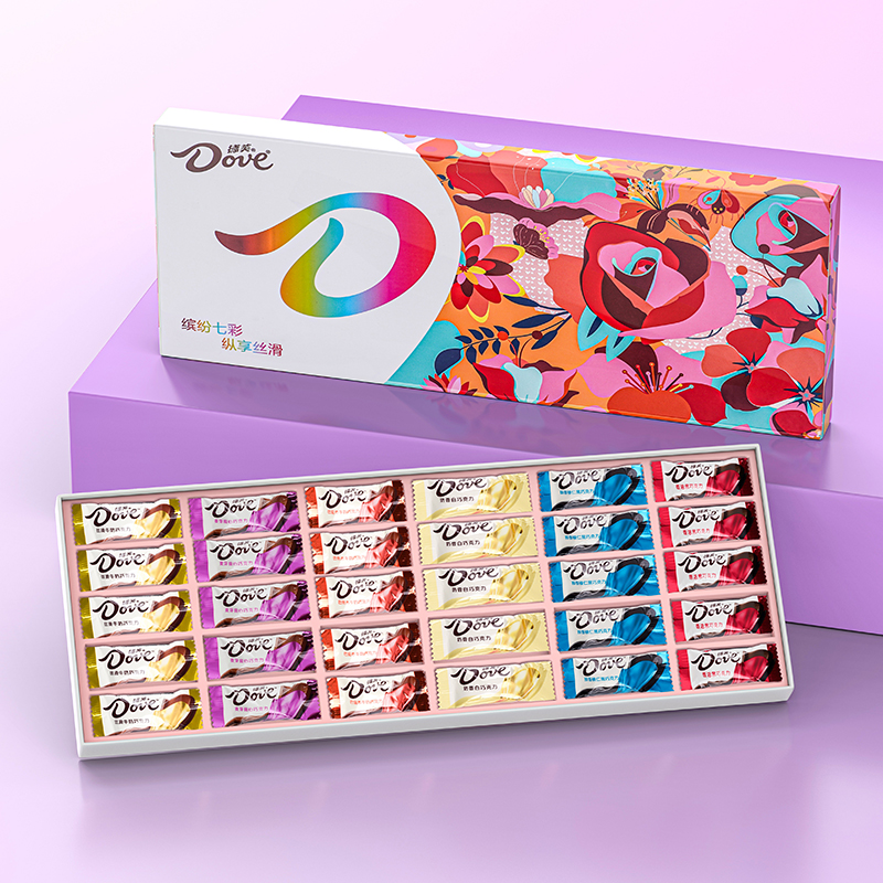 德芙七彩缤纷巧克力混合口味