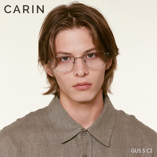 CARIN眼镜框架男女2025新款GUS S高级感细框防蓝光近视度数可配