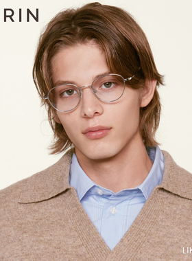 CARIN眼镜框LIKA男女款高级感细框防蓝光近视R框钛斯文近视可配镜