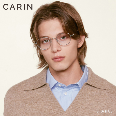 斯文细框！纯钛轻盈自带防蓝光