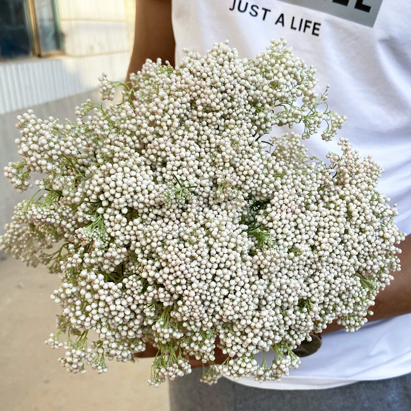 小米花鲜花 花束鲜花 伤感说说吧