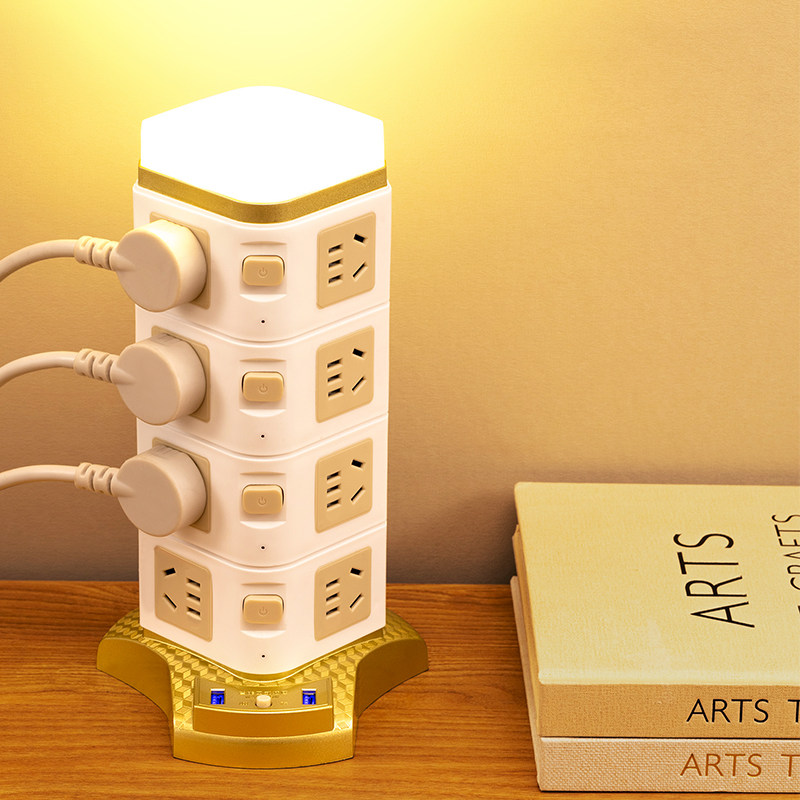 vertical socket panel Porous household Tower switch Platoon and insertion USB terminal block Table lamp Night light Plug In Panelin the Electronic/Electrician , Terminal Blocks/Plug , Terminal Blocks  category - from Buy2taobao.com to provide professional Taobao agent buy service