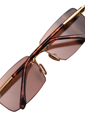 新款天然水晶眼镜切边清凉