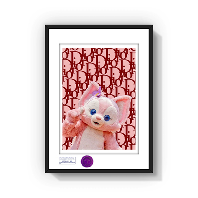 S5h官方授权限量版画 迪士尼玲娜贝儿 正品保真装饰画挂画