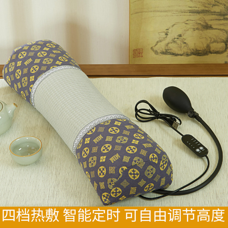 荞麦壳枕头颈椎枕糖果枕骨形枕硬枕家用支撑枕睡觉专用圆荞麦枕头