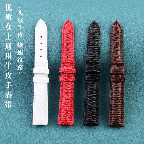 适配阿玛尼表带AR1106卡西欧SHE-4053/G4031/45334521真皮表链女