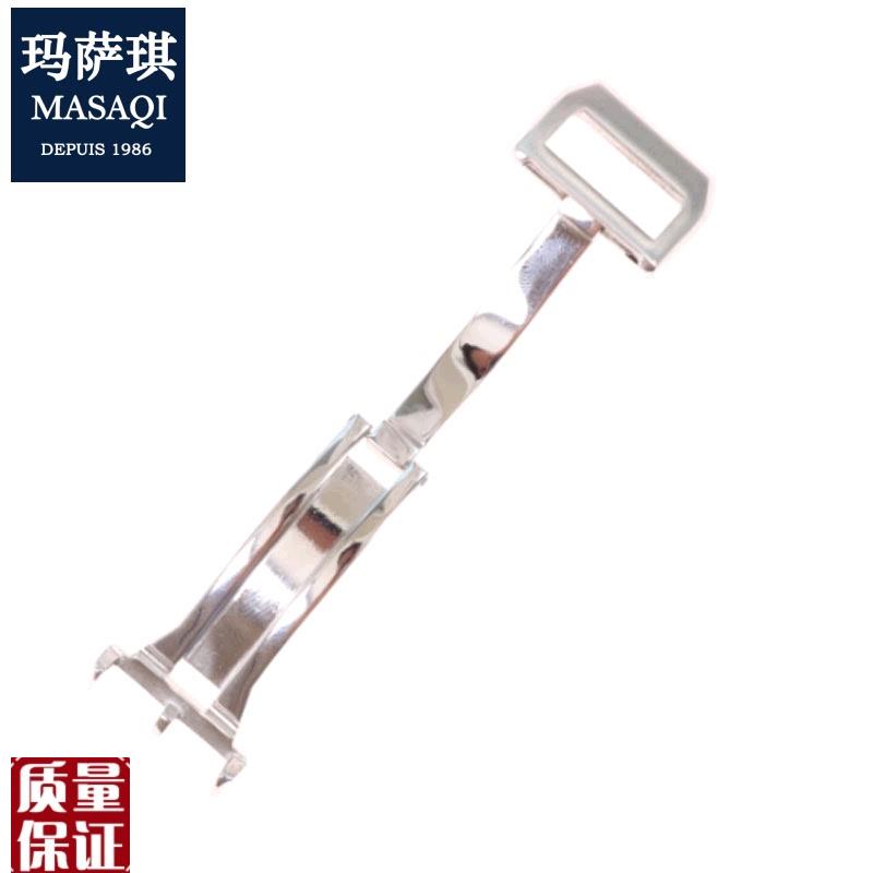 手表配件蝴蝶扣折叠扣表扣代用万国飞行员葡萄牙W18mm男款
