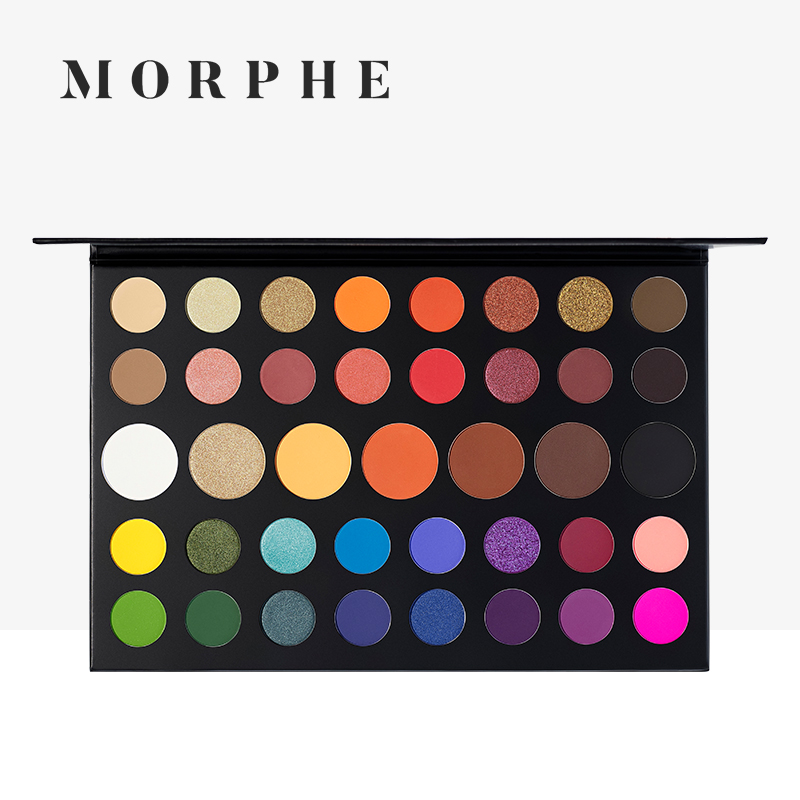 Morphex James Charles联名合作款39色限量眼影盘彩妆艺术盘珠光
