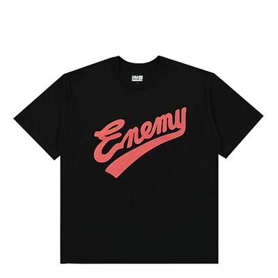 Public Enemy x Neighborhood SS-1 T恤男式2024新款黑色轻便短袖