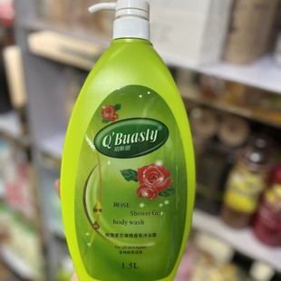 琴叶珀斯丽佳美沐浴露持久留香玫瑰香氛牛奶柔滑滋润沐浴乳1500ML