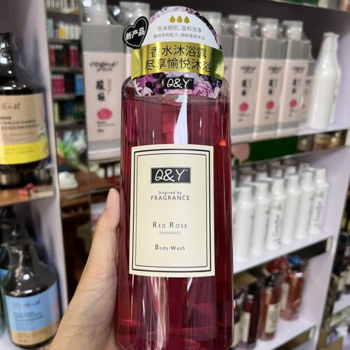 琴叶持久留香玫瑰丝滑沐浴乳