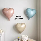 PanParty ins生日字母背景毛毡贴爱心气球派对布置装 饰拍照道具