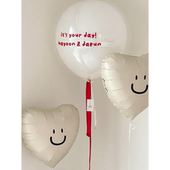 PanParty韩国ins波波球中球宝宝生日拍照纪念日氛围布置可飘空气