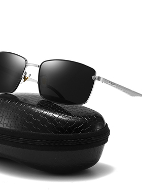 太阳镜男士墨镜偏光眼睛方形钓鱼