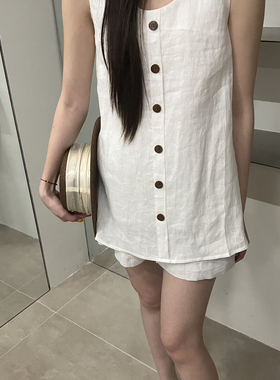 foxroom-夏上新全松紧简约百搭休闲短裤A6298