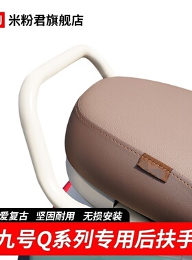 Q70扶手Q80c电动车扶手Qzmix后扶手后座靠背扶手Q85c儿童后拉手