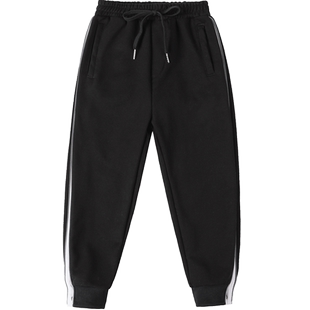 男童裤子春秋2026新款中大童痞帅休闲长裤加厚卫裤儿童冬季运动裤