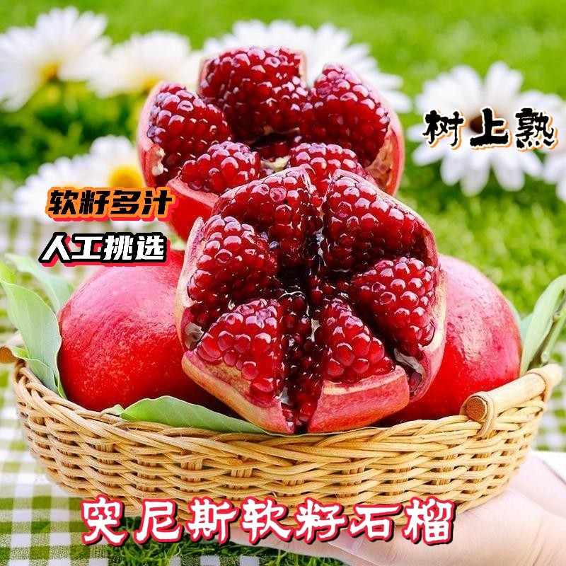 突尼斯软籽石榴特大果礼盒