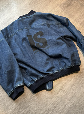 （现货福利no退换 ）DaHai自主三宅风工装is牛仔夹克棒球服vibe