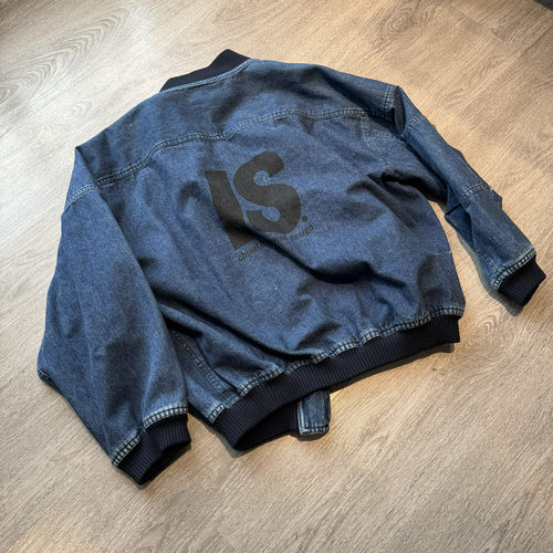 （现货福利no退换 ）DaHai自主三宅风工装is牛仔夹克棒球服vibe
