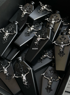 【ROART】原创设计手工 哥特暗黑风骷髅酒壶 Y原创