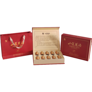 9度山茱萸原汁发酵酒50ml*10瓶礼盒