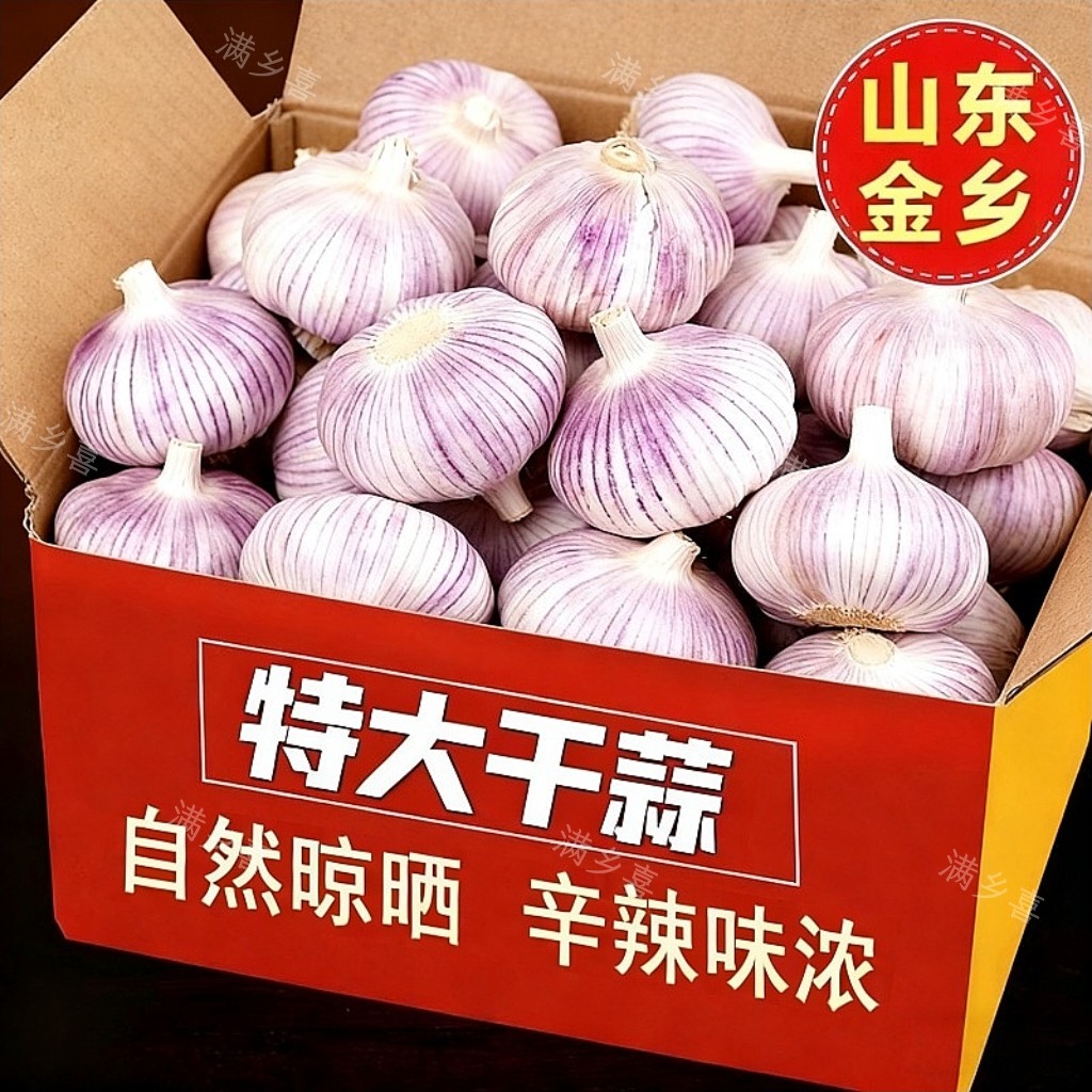 首单直降大蒜头每购紫皮大蒜头