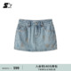复古做旧街头风牛仔迷你裙 休闲女美式 STARTER短裙2026夏季 新款