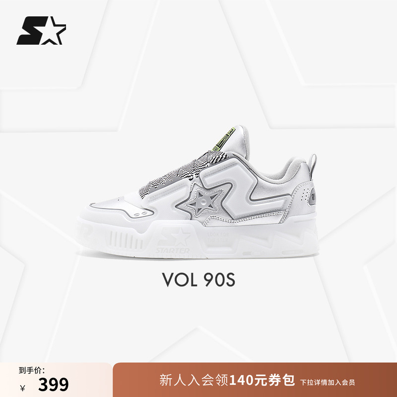 STARTER镭射掌机电玩鞋面包鞋