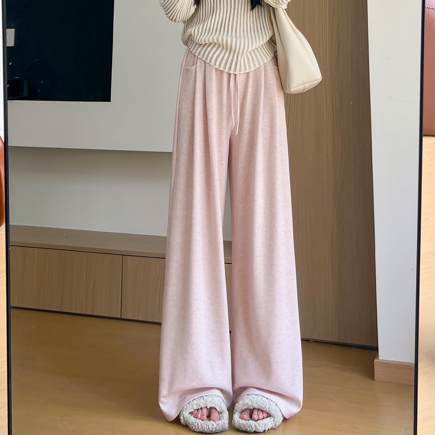 女童阔腿裤春秋款12岁女孩裤子