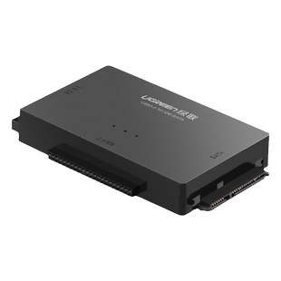 绿联ide转USB3.0易驱线串口sata外置接3.5英寸2.5通用台式机电脑笔记本连接机械ssd固态硬盘转接口光驱读取器