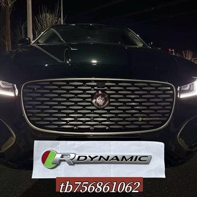 适用于捷豹XFL24-25款原装中网R标/中网运动标