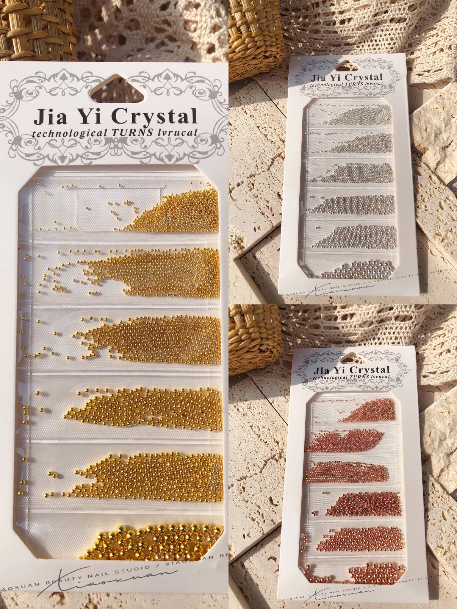 小瑄网红款芭蕾舞鞋混合装美甲