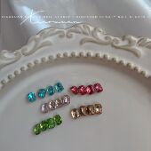 小瑄新品 小长圆角尖底异形钻K9水晶玻璃小猴子同款 材料美甲饰品钻