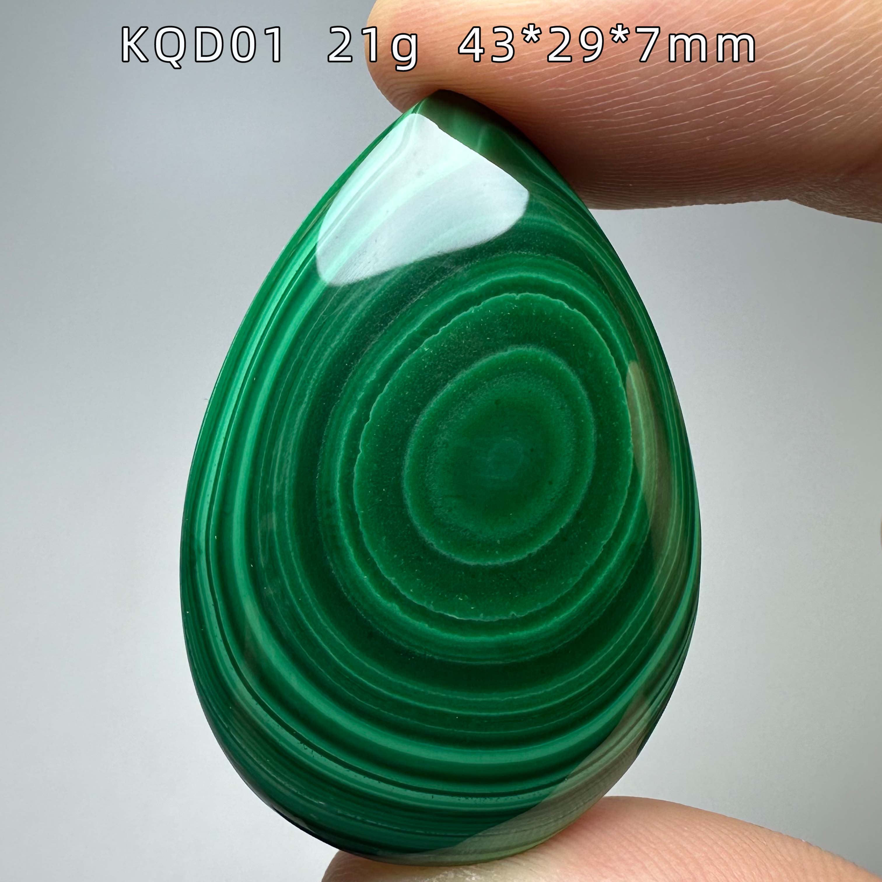 天然精品孔雀石水滴形景石挂件绿孔雀石吊坠牌原石切片抛光挂饰