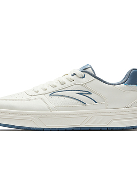 安踏百川丨厚底板鞋男鞋秋季新款轻便低帮小白鞋运动鞋112538010