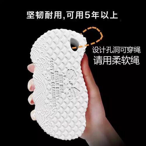 3D立体韩国无痛搓澡海绵神器