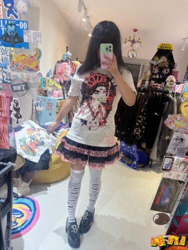 【现货掉落】God save the queen手作by UK恶搞短袖T恤朋克摇滚