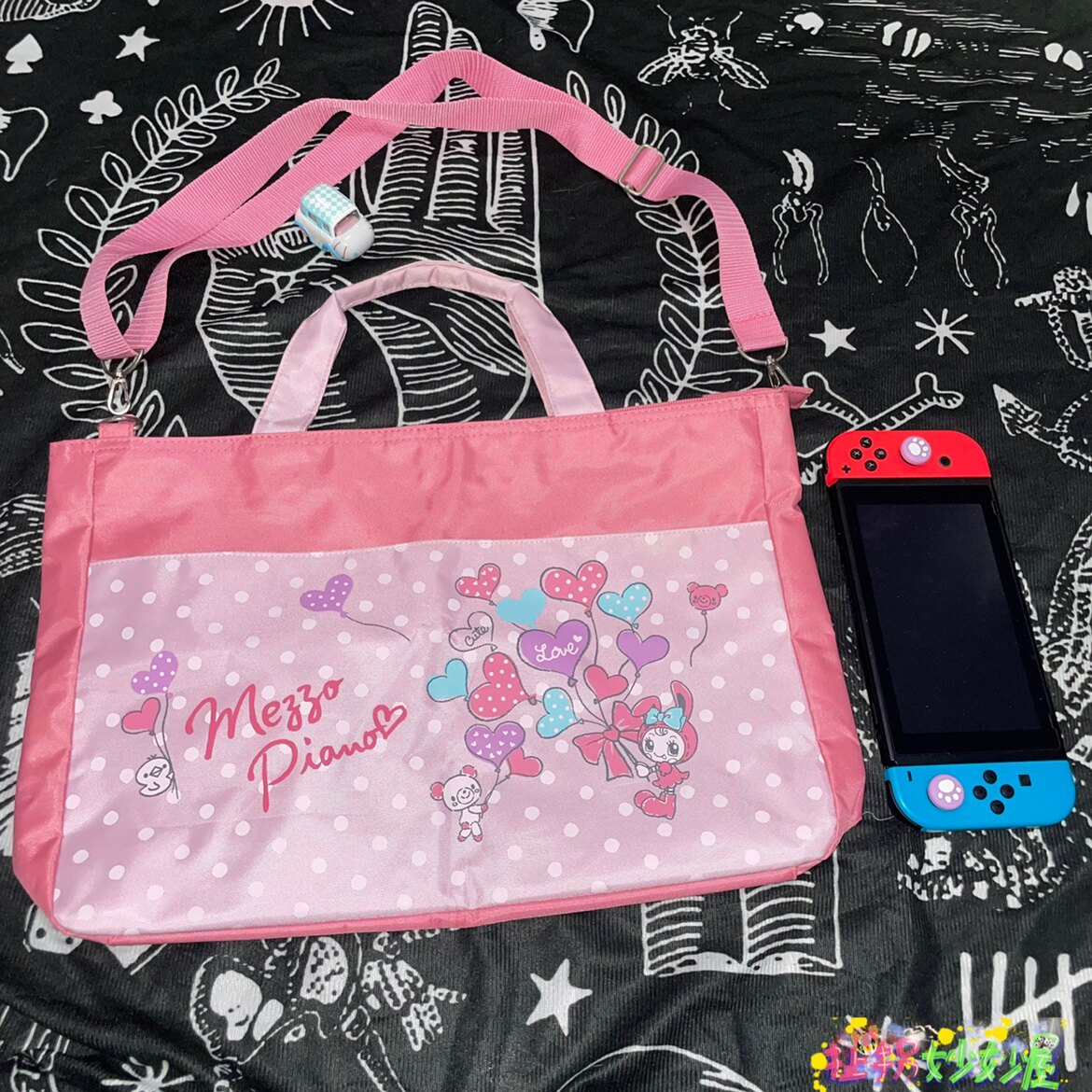 【现货掉落】mezzo piano日牌中古稀有美品斜挎包手提2way粉嫩