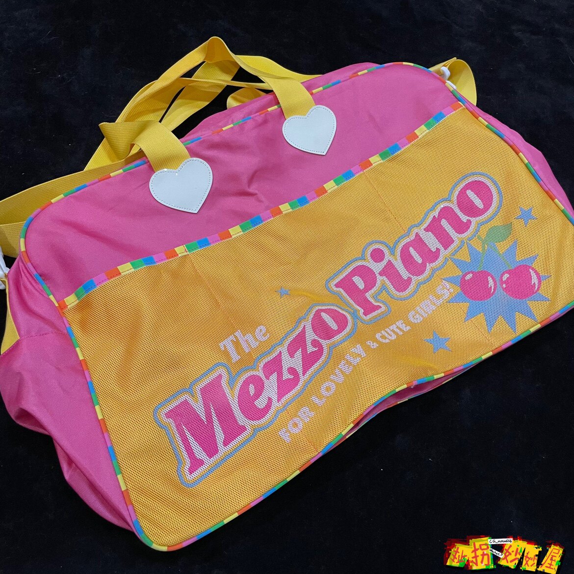 【现货掉落】mezzopiano日牌中古稀有孤品可爱离家出走斜挎包巨大