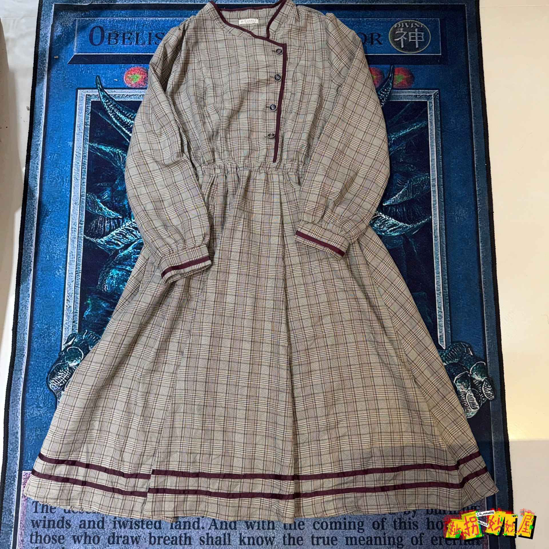 【现货掉落】axesfemme日牌中古稀有孤品可爱Lolita长袖op古着