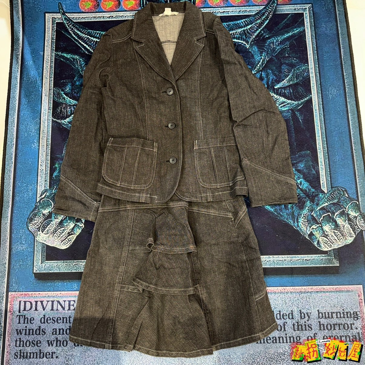 【现货掉落】love marchen日牌中古稀有孤品可爱jk制服西服套装