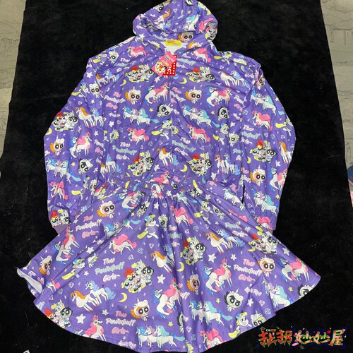 【现货掉落】ACDCRAG×飞天小女警全新连帽外套印花oversize套装