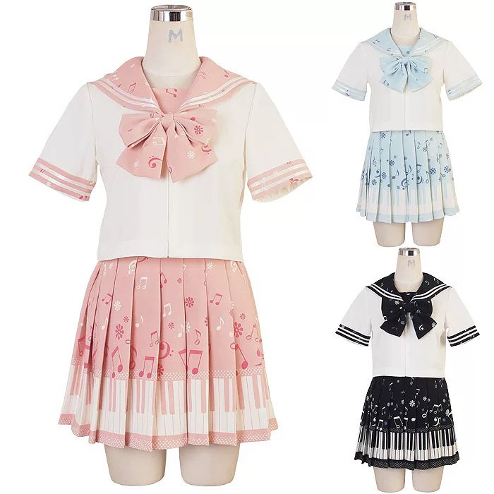 【2-3个月发】bodyline全新日牌钢琴柄jk套装水手服古早款再贩萌
